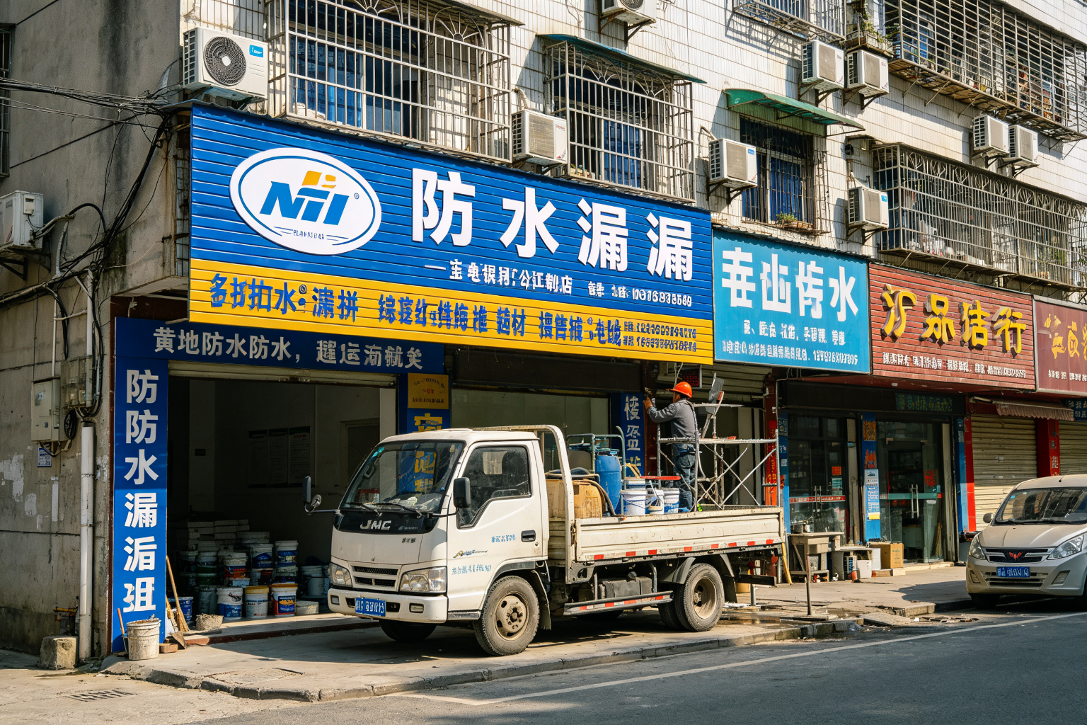 漏水检测施工完成效果