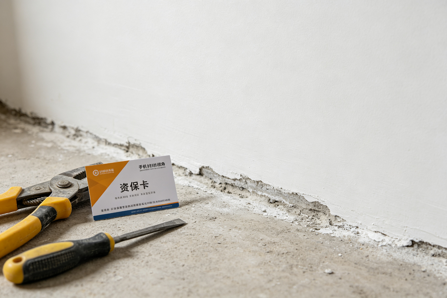 防水补漏综合施工完成效果