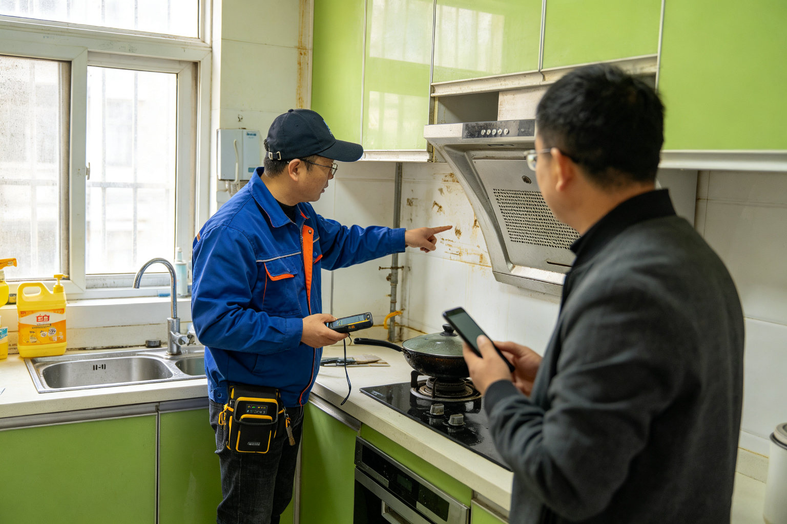 厨房防水专业施工过程
