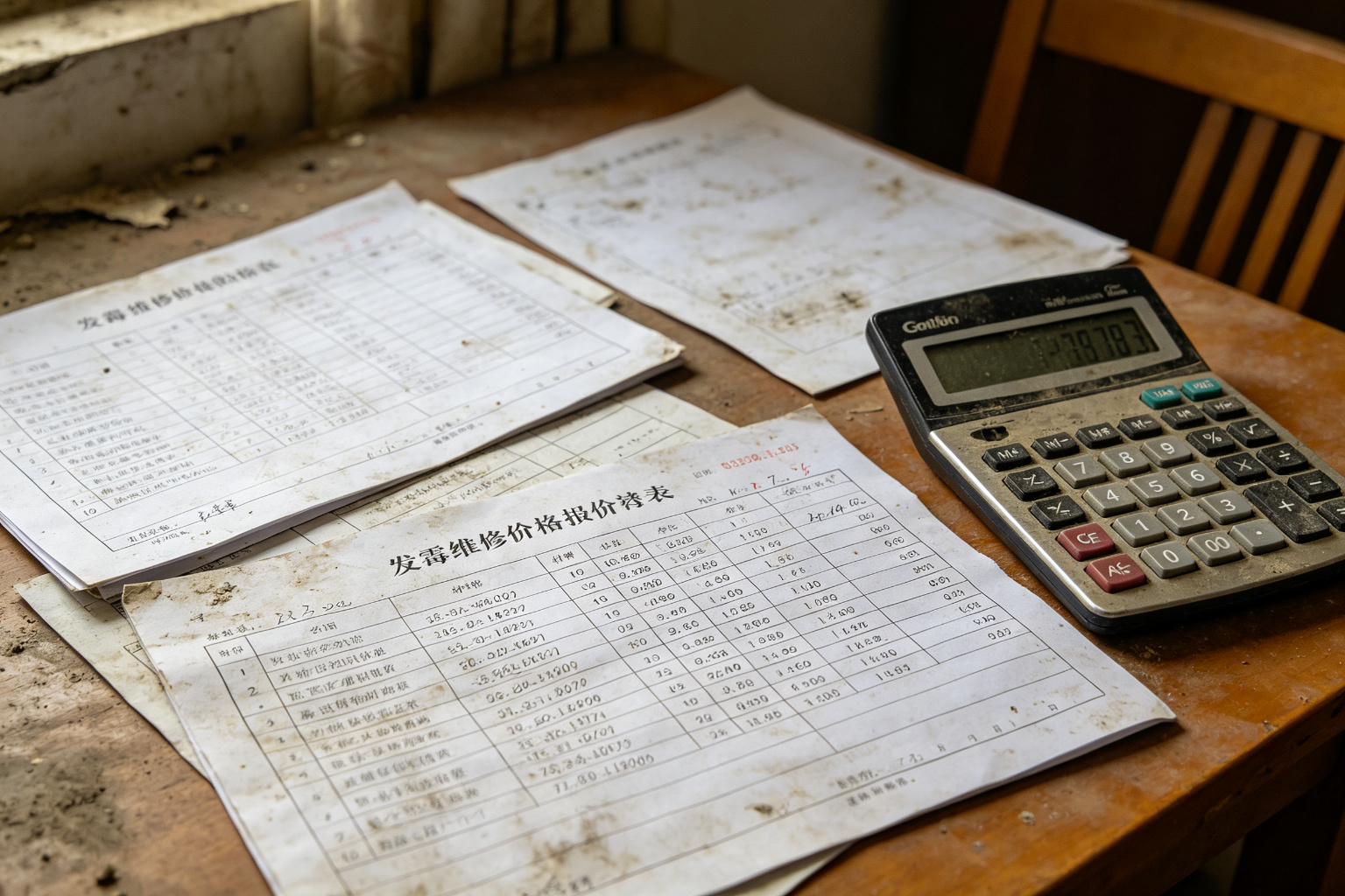 墙角发霉返碱施工前问题现场